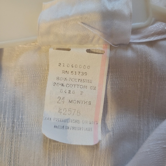 Vintage Green Velvet Baby Romper with White Shirt 24 Month- 1T - Picture 11 of 12